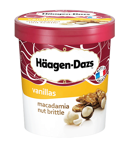Vanille Macadamia Nut Brittle