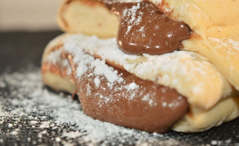 Pizza au Nutella