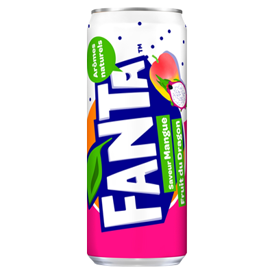 Fanta Mangue Fruit du Dragon 33cl