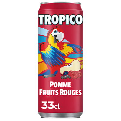 Tropico Pomme Fruits Rouges 33CL